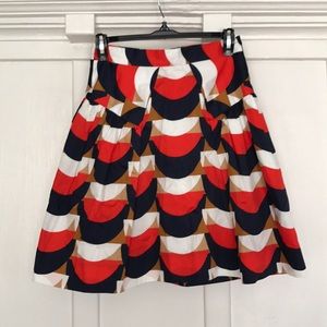 Milly mod print skirt size 0